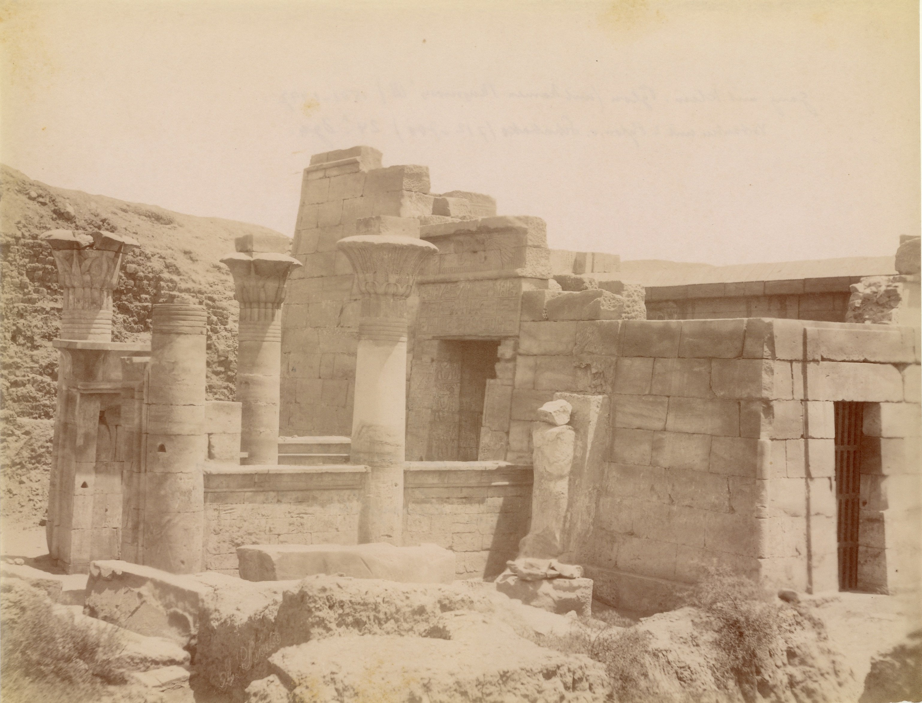 Fotografie Tempel des Ptah (Museum - Naturalienkabinett Waldenburg CC BY-NC-SA)