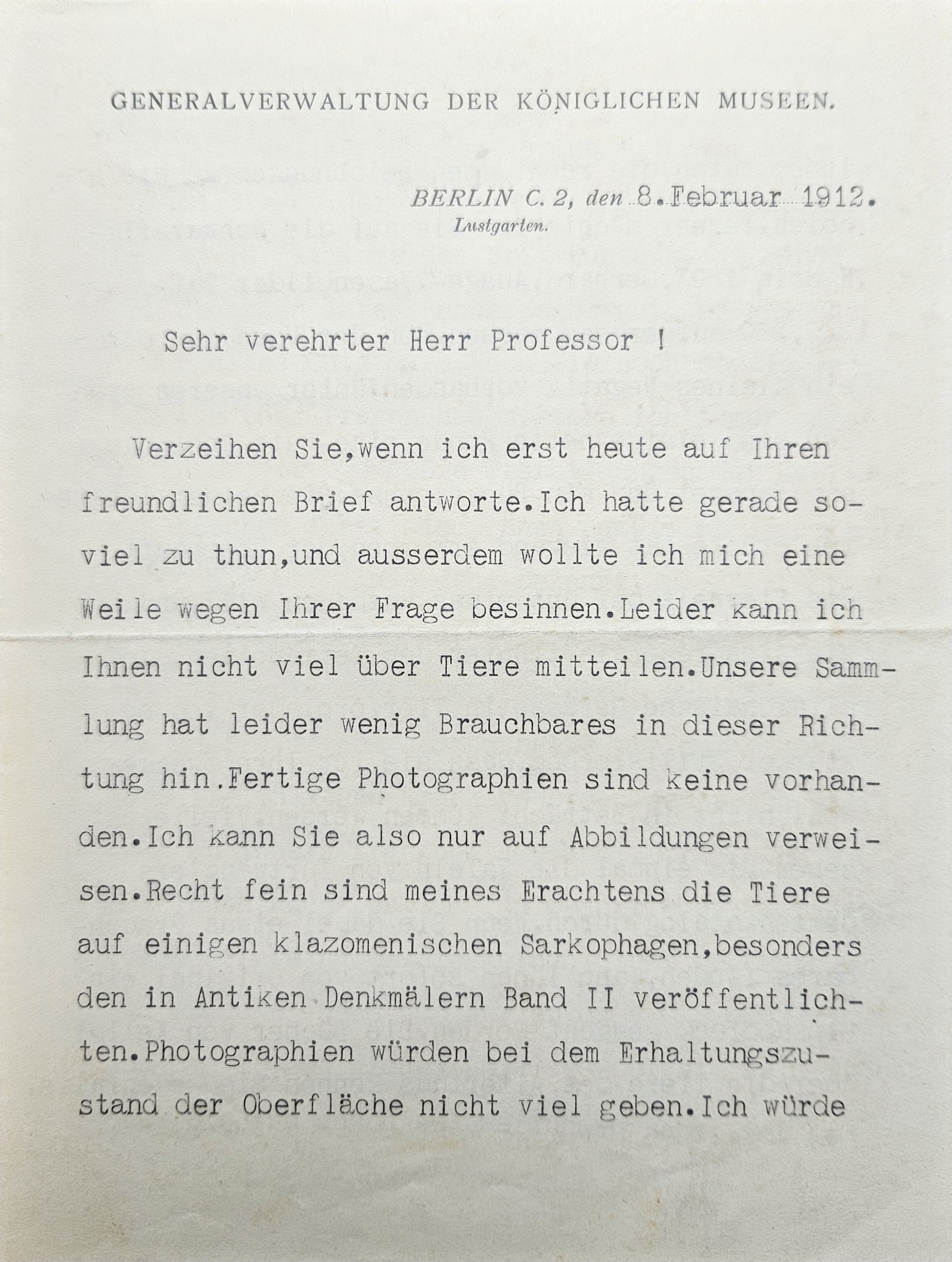 Brief von Robert Zahn an Moritz Meurer (Museum Naturalienkabinett Waldenburg CC BY-NC-SA)