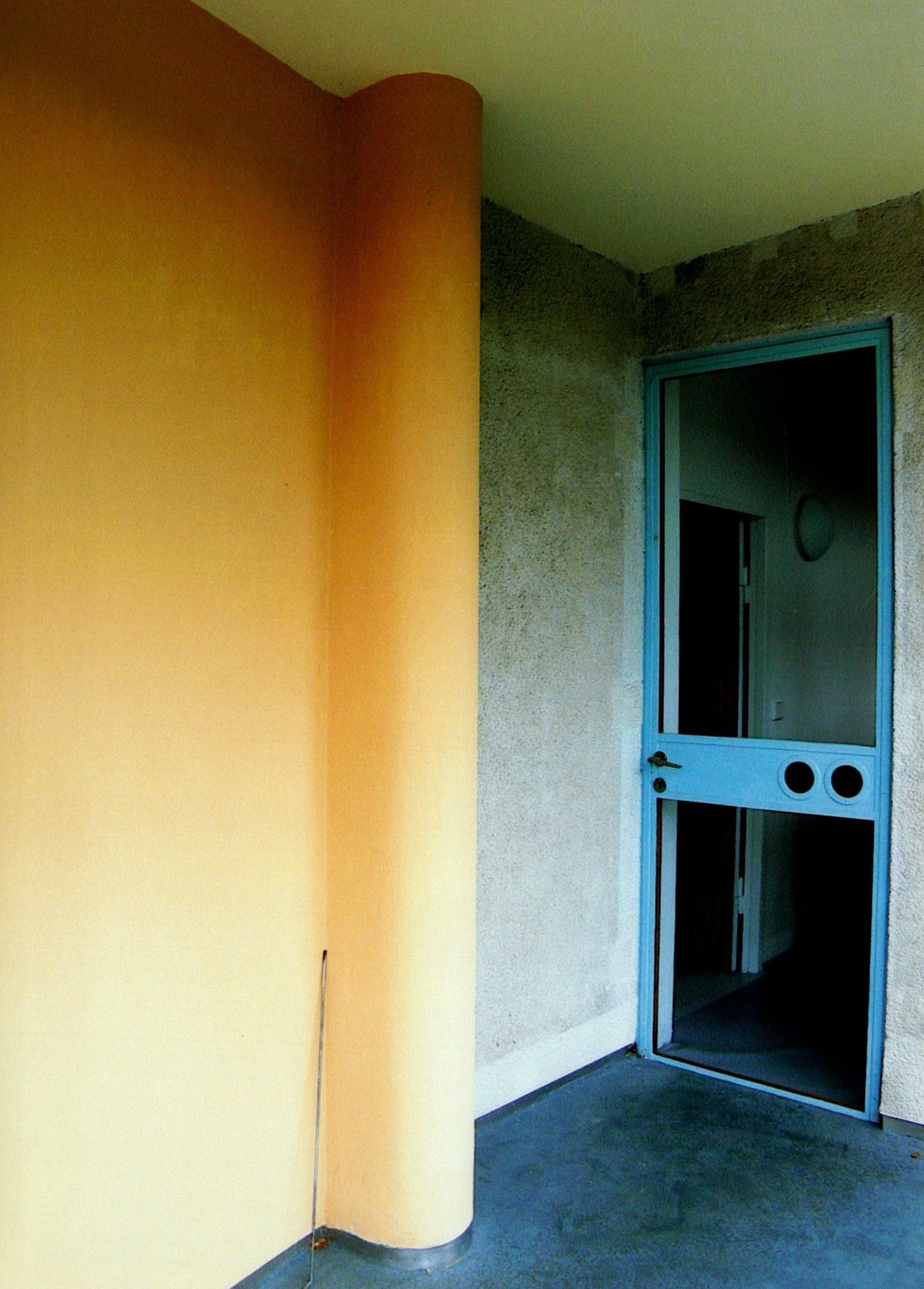 Fotografie: Tür Elternschlafzimmer von außen (Haus Schminke RR-F)