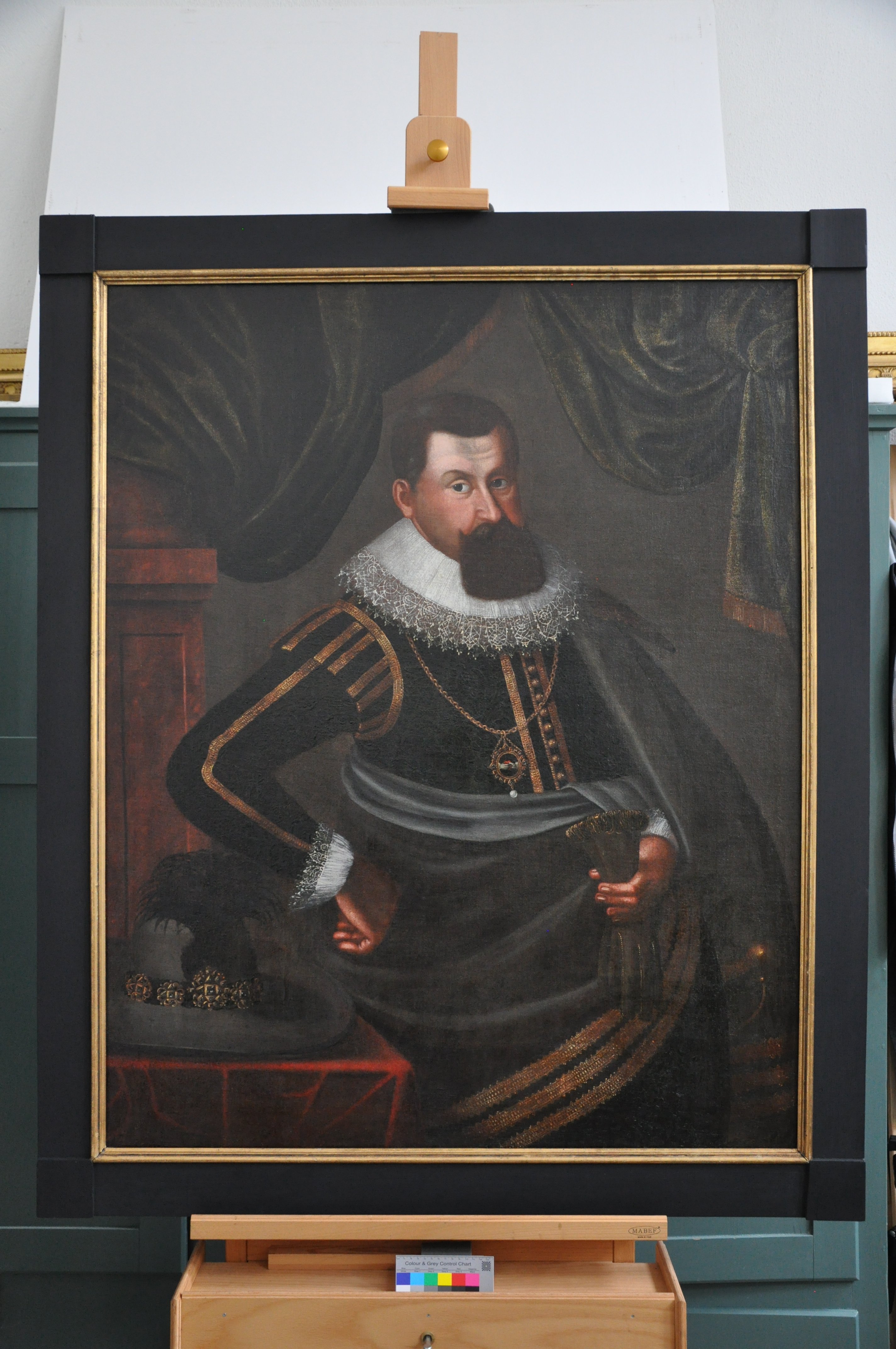 Ölgemälde "Porträt Johann Georg I. von Sachsen" (Städtische Museen Zittau CC BY-NC-SA)