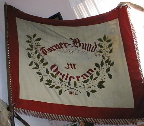 Fahne (Die Weberei - Museum Oederan CC BY-NC-SA)