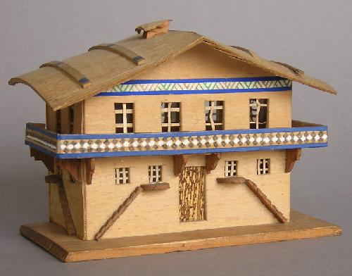 Haus (Erzgebirgisches Spielzeugmuseum Seiffen CC BY-NC-SA)