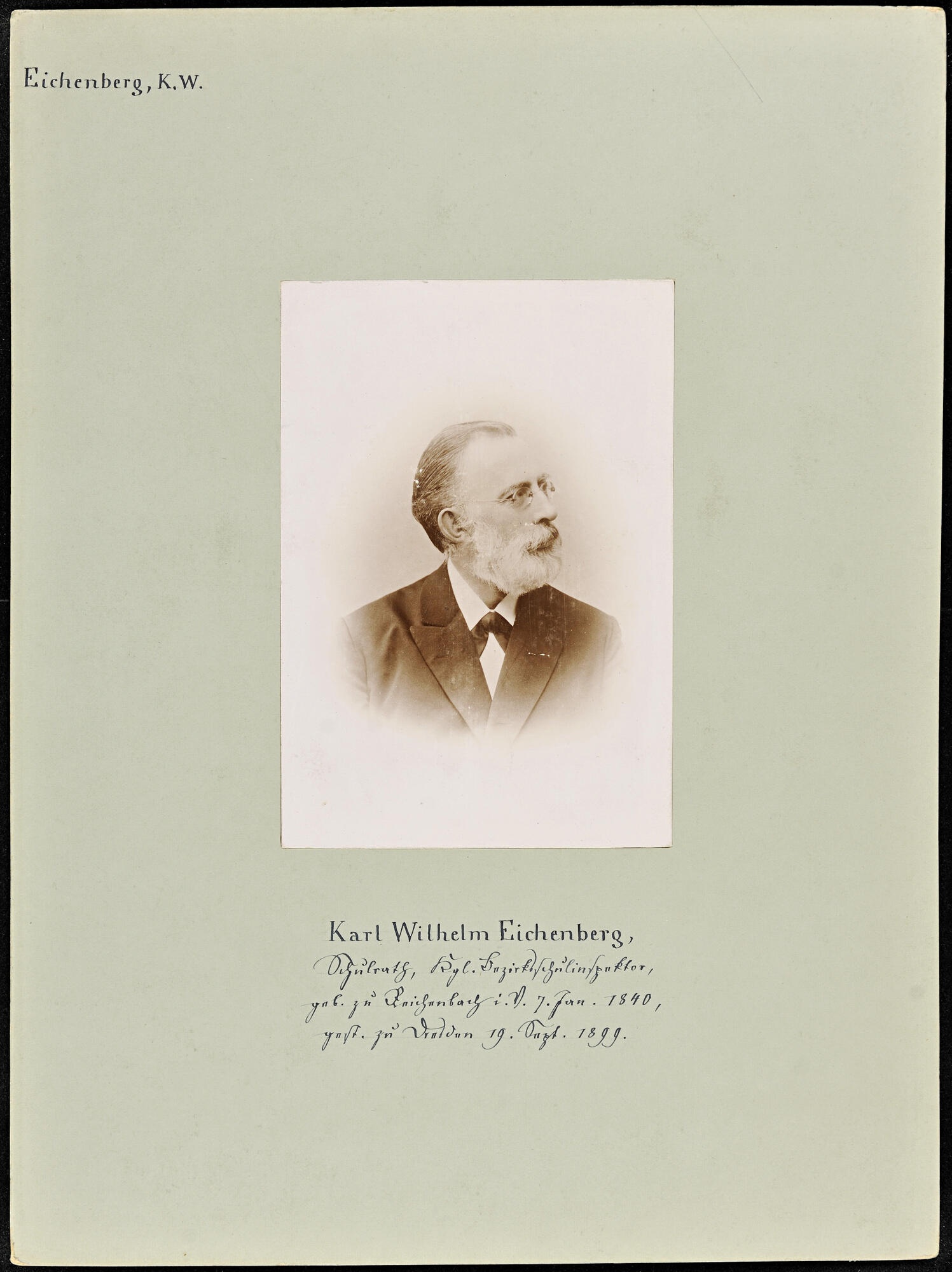 Tafel 353, Karl Wilhelm Eichenberg (Stadtmuseum Dresden RR-F)