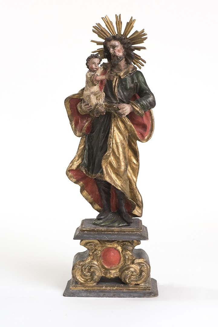 Skulptur: Hl. Joseph mit Christuskind (SBG gGmbH CC BY-NC-SA)