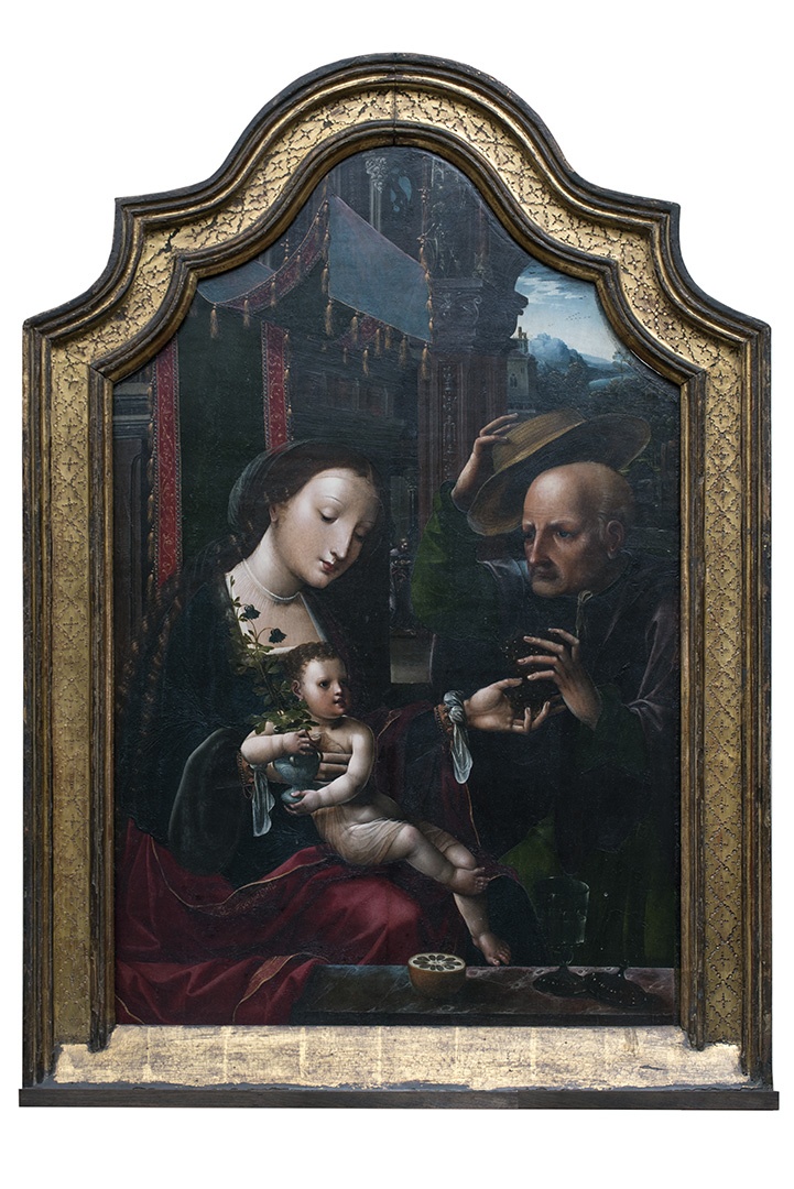 Gemälde: Maria mit Kind und dem hl. Joseph (SBG gGmbH CC BY-NC-SA)