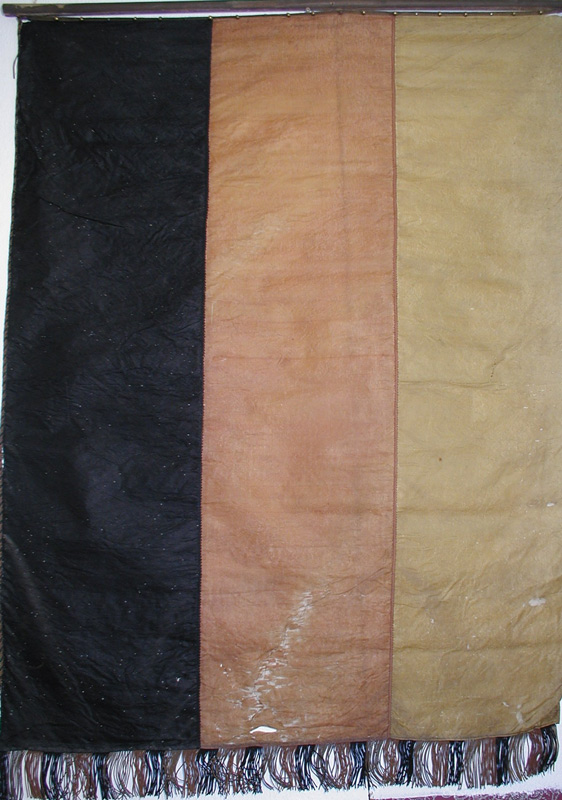 Fahne aus Seide (Museum Schloss Bernburg CC BY-NC-SA)