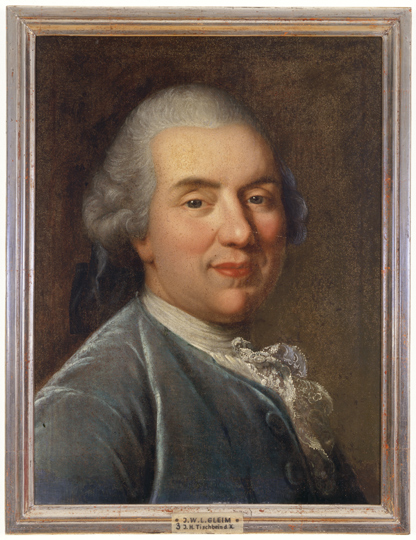 Porträt Johann Wilhelm Ludwig Gleim (von Johann Heinrich Tischbein, d. Ä.) (Gleimhaus Halberstadt CC BY-NC-SA)
