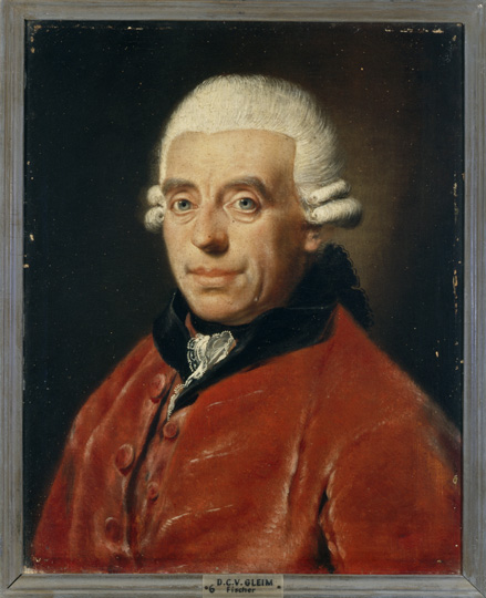 Porträt Daniel Conrad Vollrath Gleim (von Jacob Adolph Fischer) (Gleimhaus Halberstadt CC BY-NC-SA)