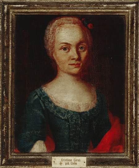 Porträt Marie Christiane Friederike Caroli geb. Gleim (Gleimhaus Halberstadt CC BY-NC-SA)
