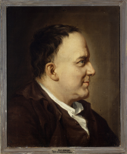 Porträt Hans Caspar Hirzel (von Johann Heinrich Werdmüller) (Gleimhaus Halberstadt CC BY-NC-SA)