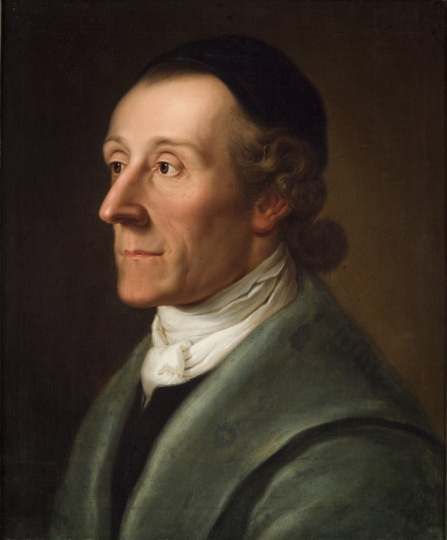 Porträt Johann Caspar Lavater (Gleimhaus Halberstadt CC BY-NC-SA)