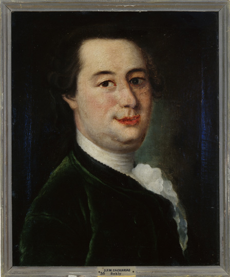 Porträt Justus Friedrich Wilhelm Zachariä (von Wilhelm Ludwig Böckli) (Gleimhaus Halberstadt CC BY-NC-SA)
