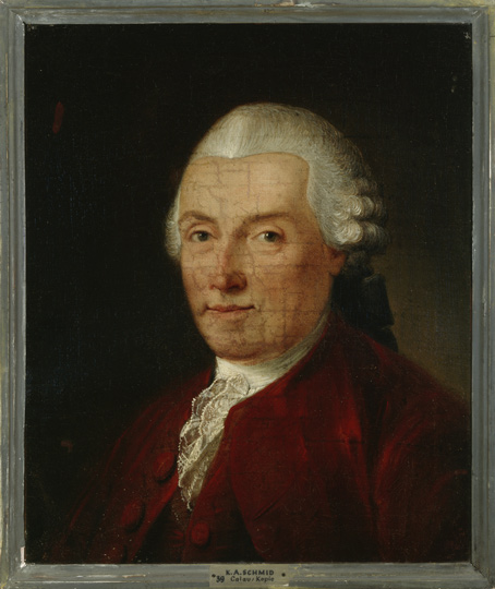 Porträt Konrad Arnold Schmid (von Leopold Matthieu [wahrsch.]) (Gleimhaus Halberstadt CC BY-NC-SA)