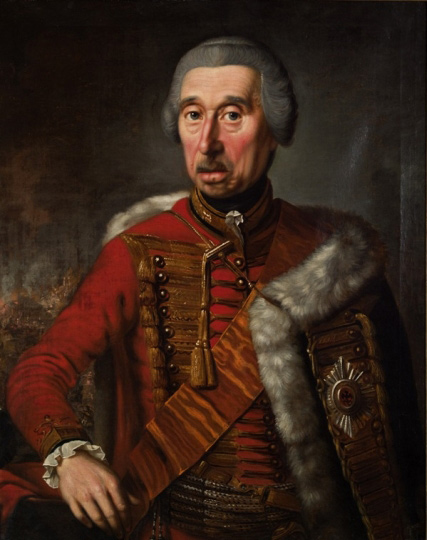 Porträt Hans Joachim von Zieten (von Heinrich Franke) (Gleimhaus Halberstadt CC BY-NC-SA)
