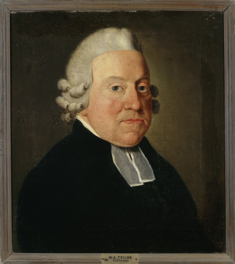 Porträt Wilhelm Abraham Teller (von Ferdinand Collmann) (Gleimhaus Halberstadt CC BY-NC-SA)