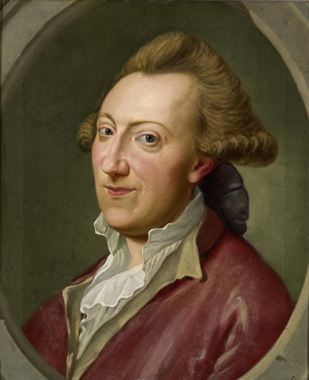 Porträt Christian Adolf Klotz (von Johann Georg Rosenberg) (Gleimhaus Halberstadt CC BY-NC-SA)