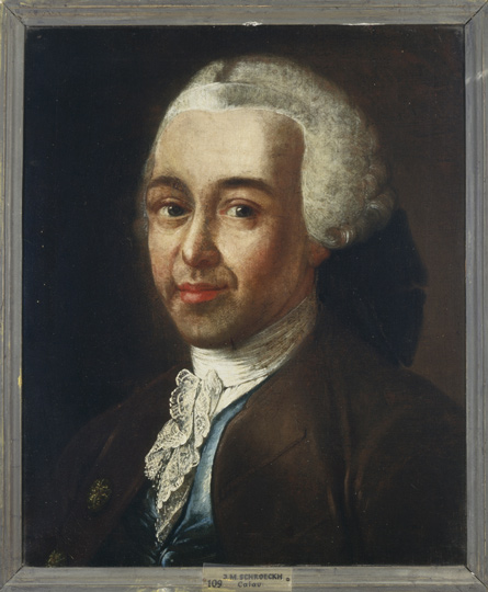 Porträt Johann Matthias Schröckh (von Benjamin Calau) (Gleimhaus Halberstadt CC BY-NC-SA)
