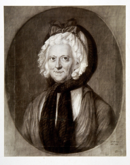 Porträt Marie Sophie von La Roche geb. Gutermann von Gutershofen (von Georg Melchior Kraus) (Kopie) (Gleimhaus Halberstadt CC BY-NC-SA)