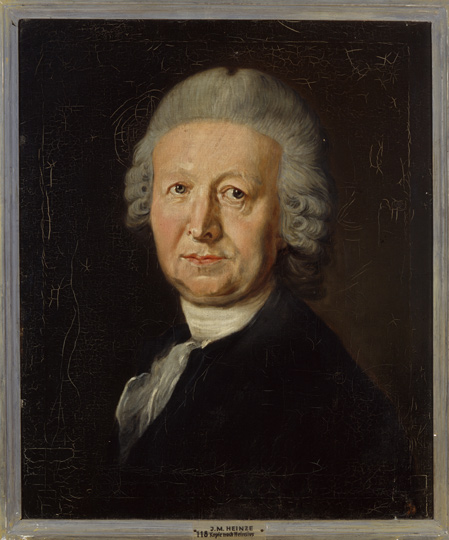 Porträt Johann Michael Heinze (Gleimhaus Halberstadt CC BY-NC-SA)