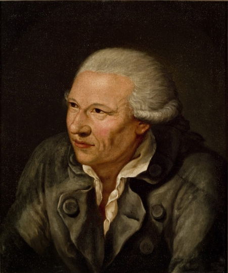 Porträt Daniel Nikolaus Chodowiecki (von F. Collmann nach J. C. Frisch) (Gleimhaus Halberstadt CC BY-NC-SA)