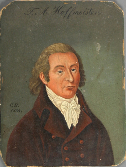 Porträt F. A. Hoffmeister (Gleimhaus Halberstadt CC BY-NC-SA)