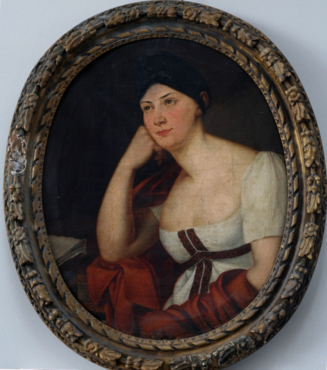Porträt Agnes von Knobloch. Geb. von Schroetter (geb.  1778) (Gleimhaus Halberstadt CC BY-NC-SA)