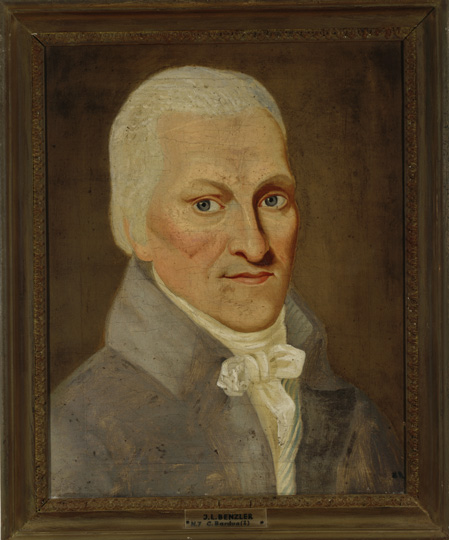 Porträt Johann Lorenz Benzler (Gleimhaus Halberstadt CC BY-NC-SA)