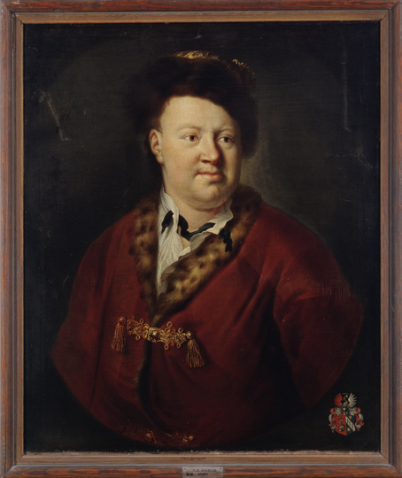 Porträt Johann Georg Gmelin (von Wolfgang Dietrich Majer) (Gleimhaus Halberstadt CC BY-NC-SA)
