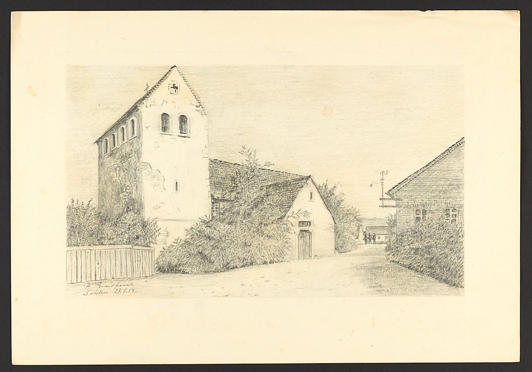 Kirche in Sohlen (Börde-Museum Burg Ummendorf CC BY-NC-SA)