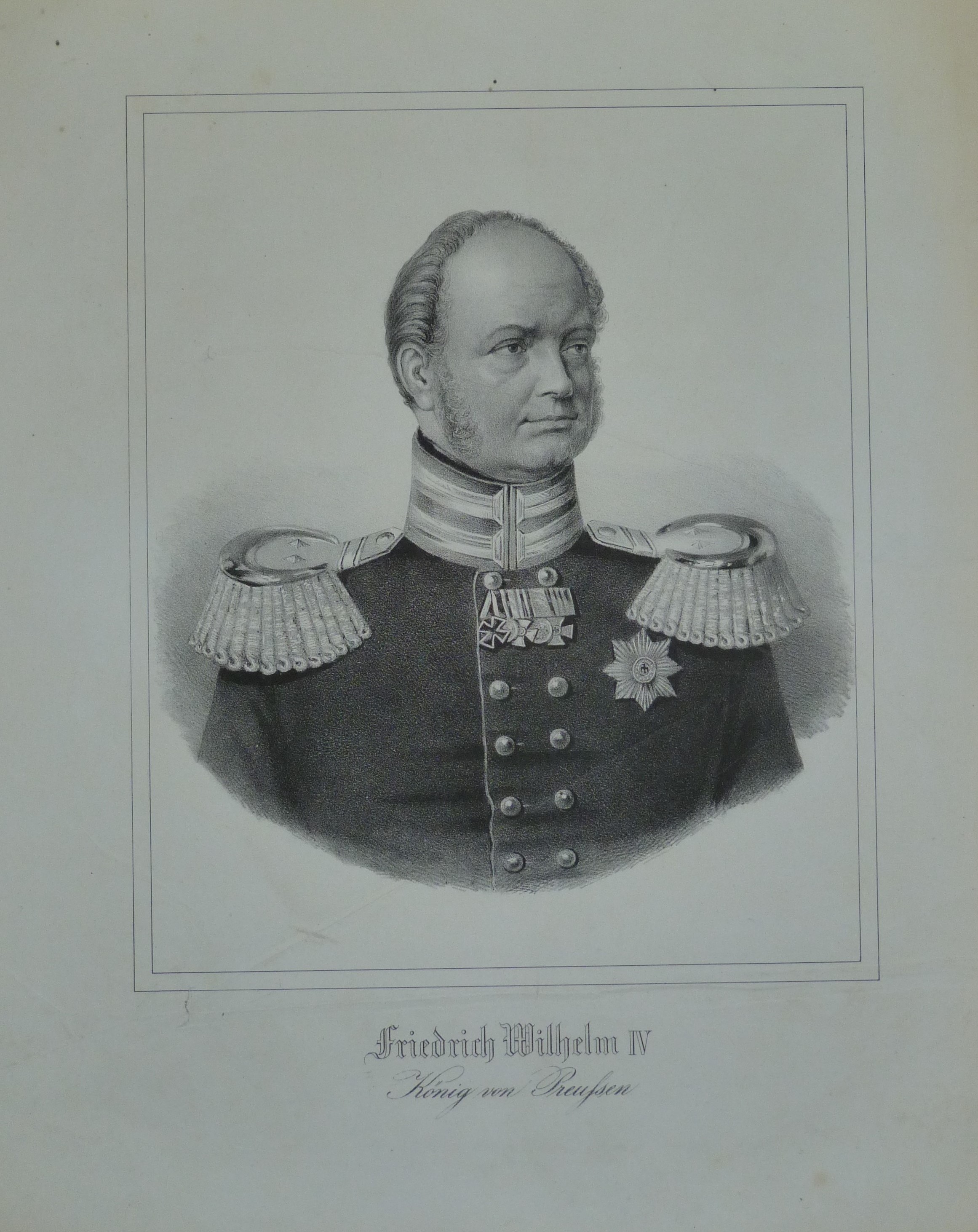 Porträt: Friedrich Wilhelm IV. König von Preussen (Kulturstiftung Sachsen-Anhalt CC BY-NC-SA)