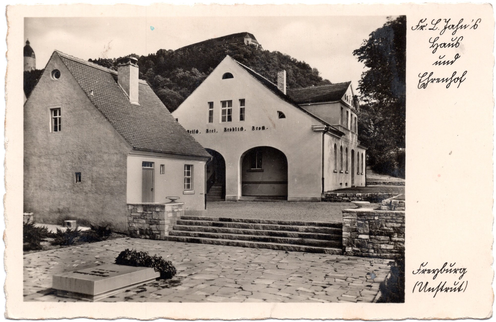 Fr.L.Jahn`s Haus und Ehrenhof Freyburg (Unstrut) (Kulturstiftung Sachsen-Anhalt CC BY-NC-SA)