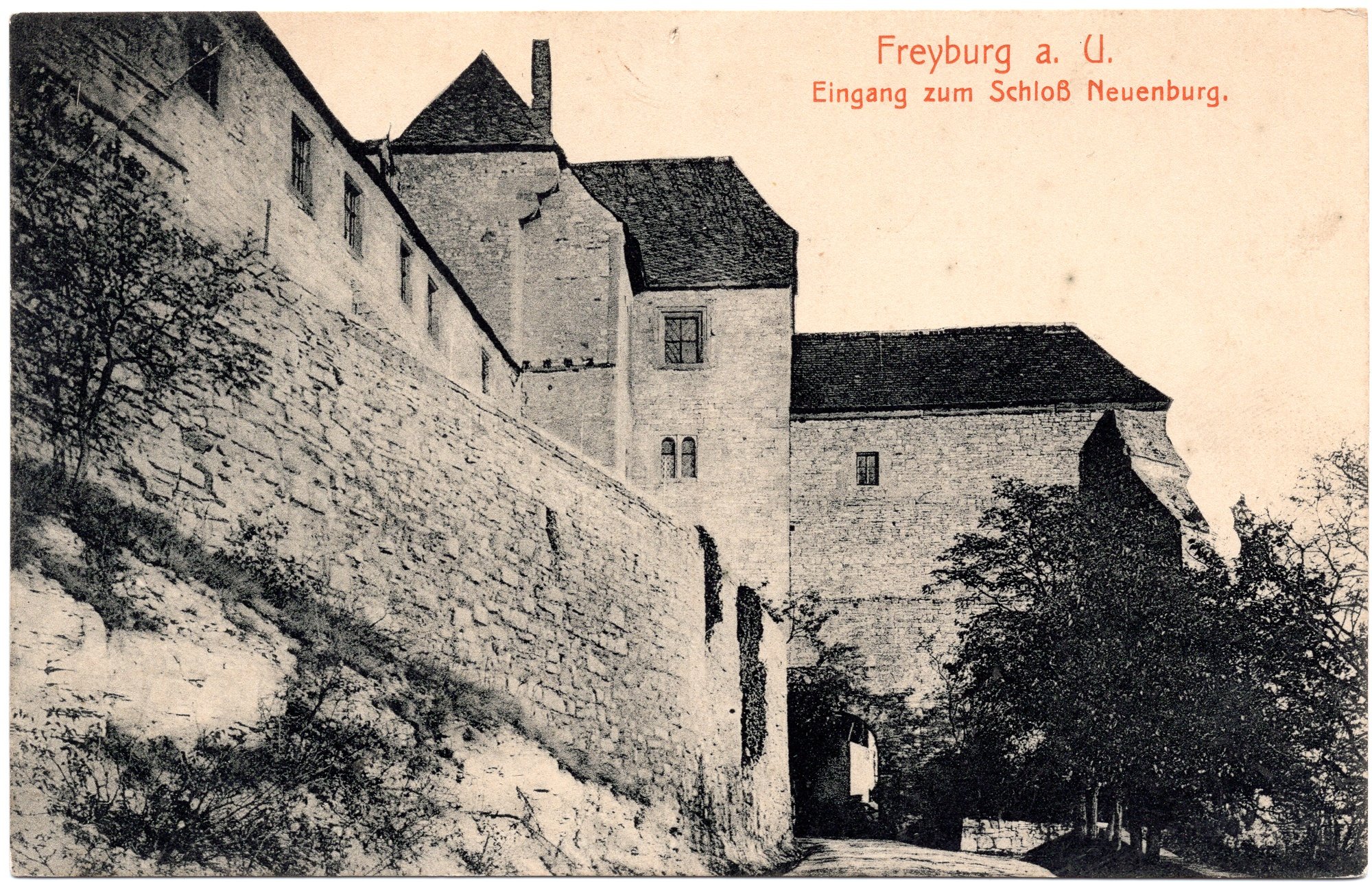 Freyburg a. U. Eingang zum Schloß Neuenburg. (Kulturstiftung Sachsen-Anhalt CC BY-NC-SA)