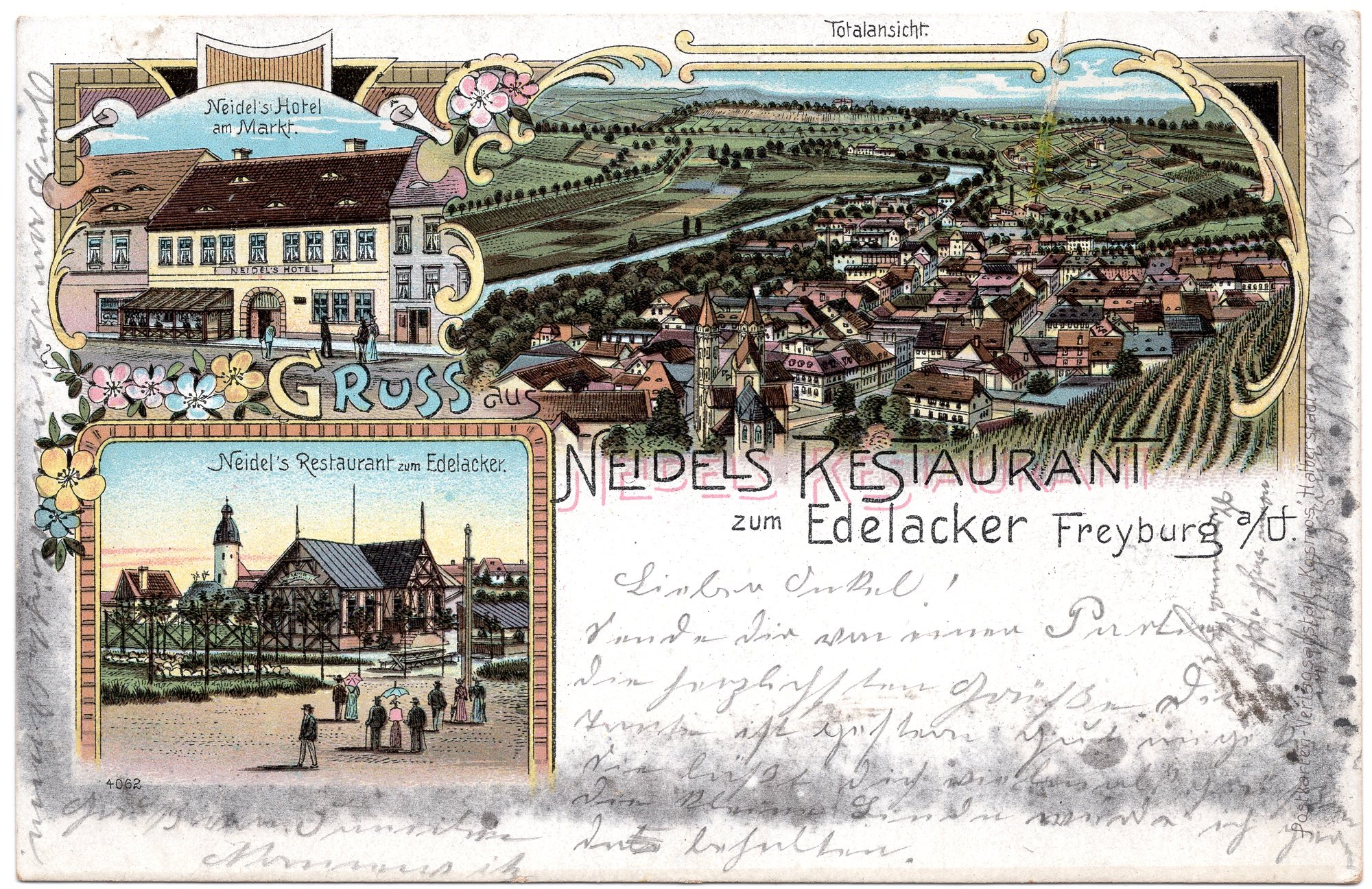 NEIDELS RESTAURANT zum Edelacker Freyburg a/U. (Kulturstiftung Sachsen-Anhalt CC BY-NC-SA)