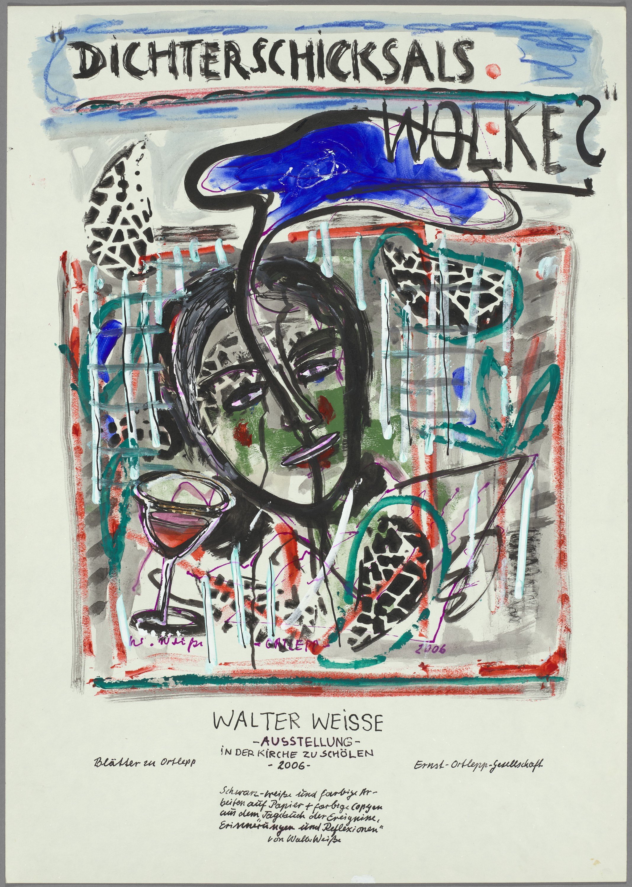 Dichterschicksals Wolke? – Walter Weisse (Kulturstiftung Sachsen-Anhalt CC BY-NC-SA)