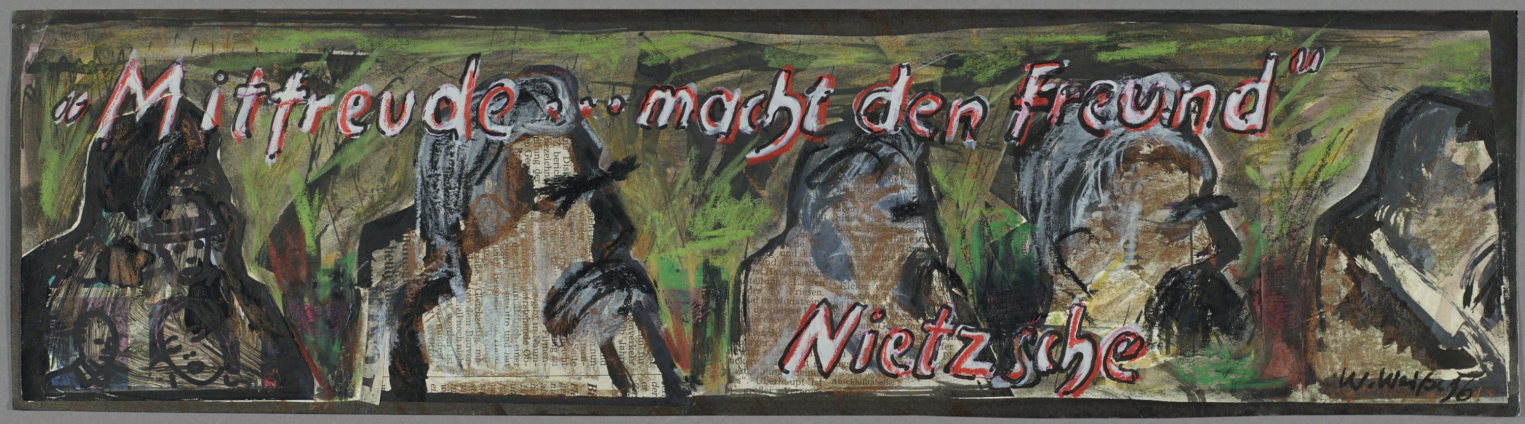 Kleine-Nietzsche-Reihe I oder Der Schatten Zarathustras (Kulturstiftung Sachsen-Anhalt CC BY-NC-SA)