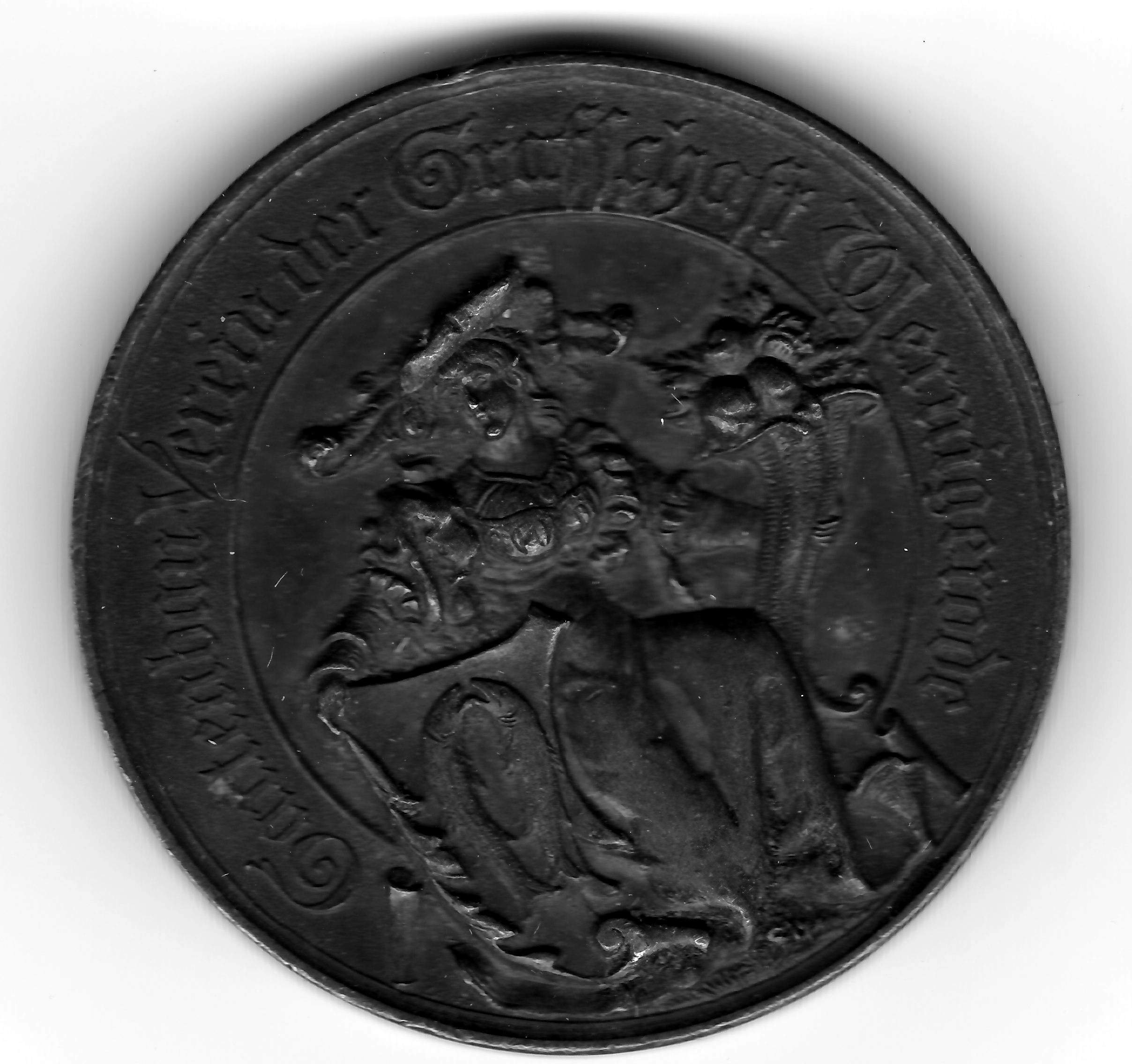 Leistungsmedaille des Gartenbau-Vereins für die Grafschaft Wernigerode 1896 in bronze 1 (Schloß Wernigerode GmbH RR-F)