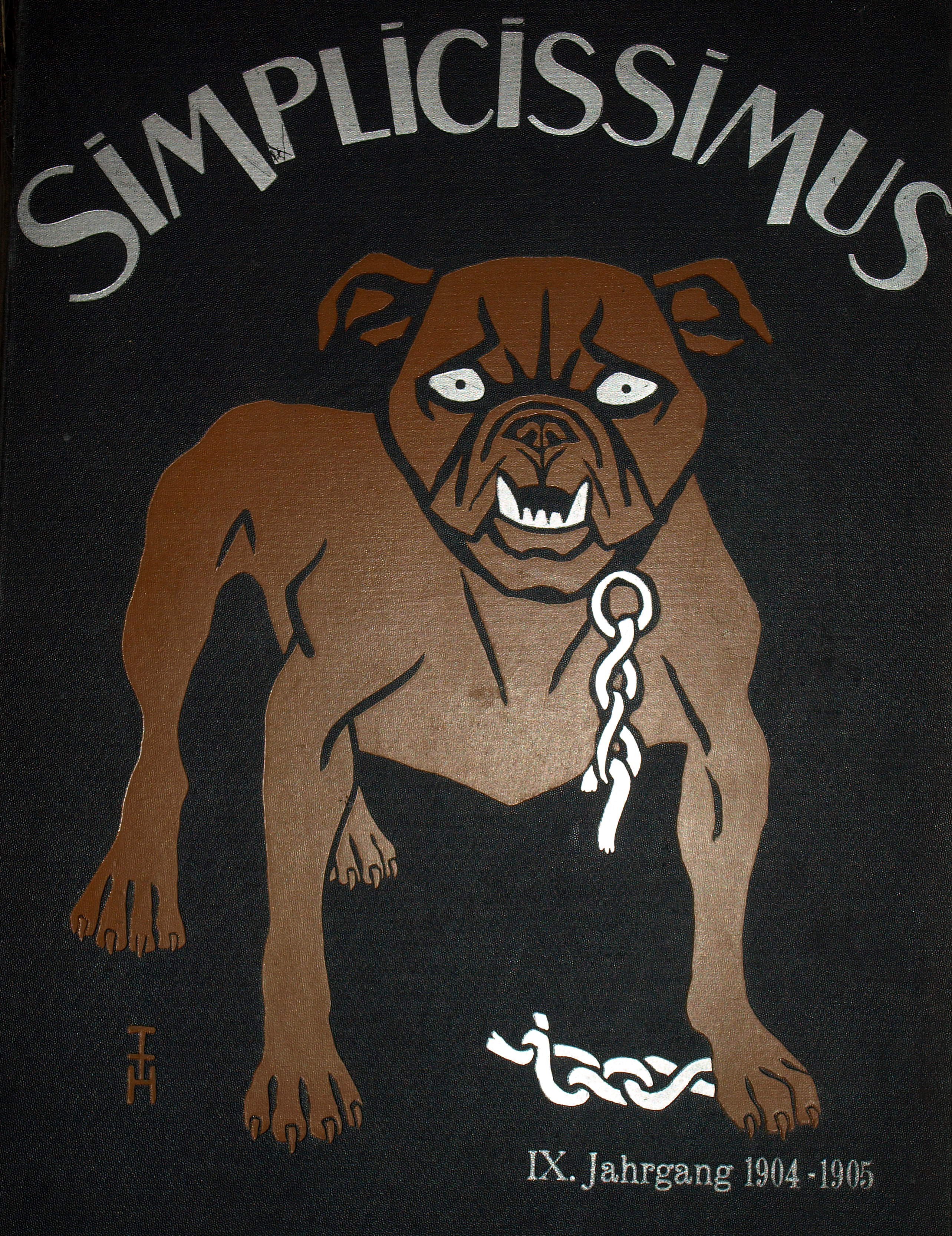 Zeitschrift "Simplicissimus", 9. Jahrgang, April 1904-März 1905 (Schloß Wernigerode GmbH RR-F)