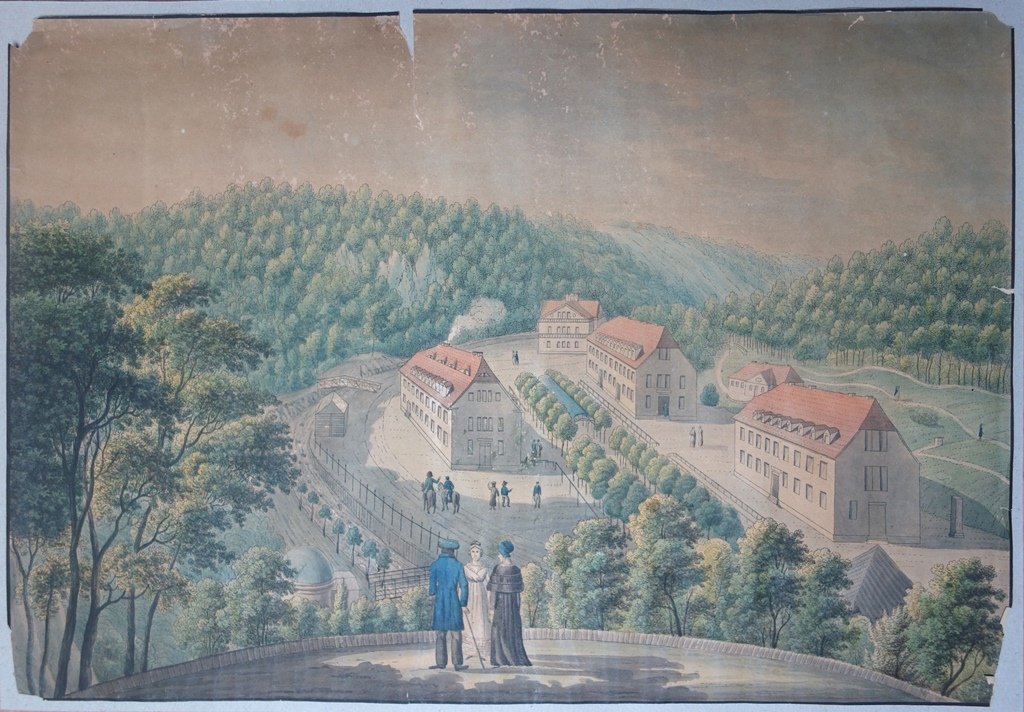 Alexisbad: Kurbad von der Schönsicht, nach 1822 (Schloß Wernigerode GmbH RR-F)