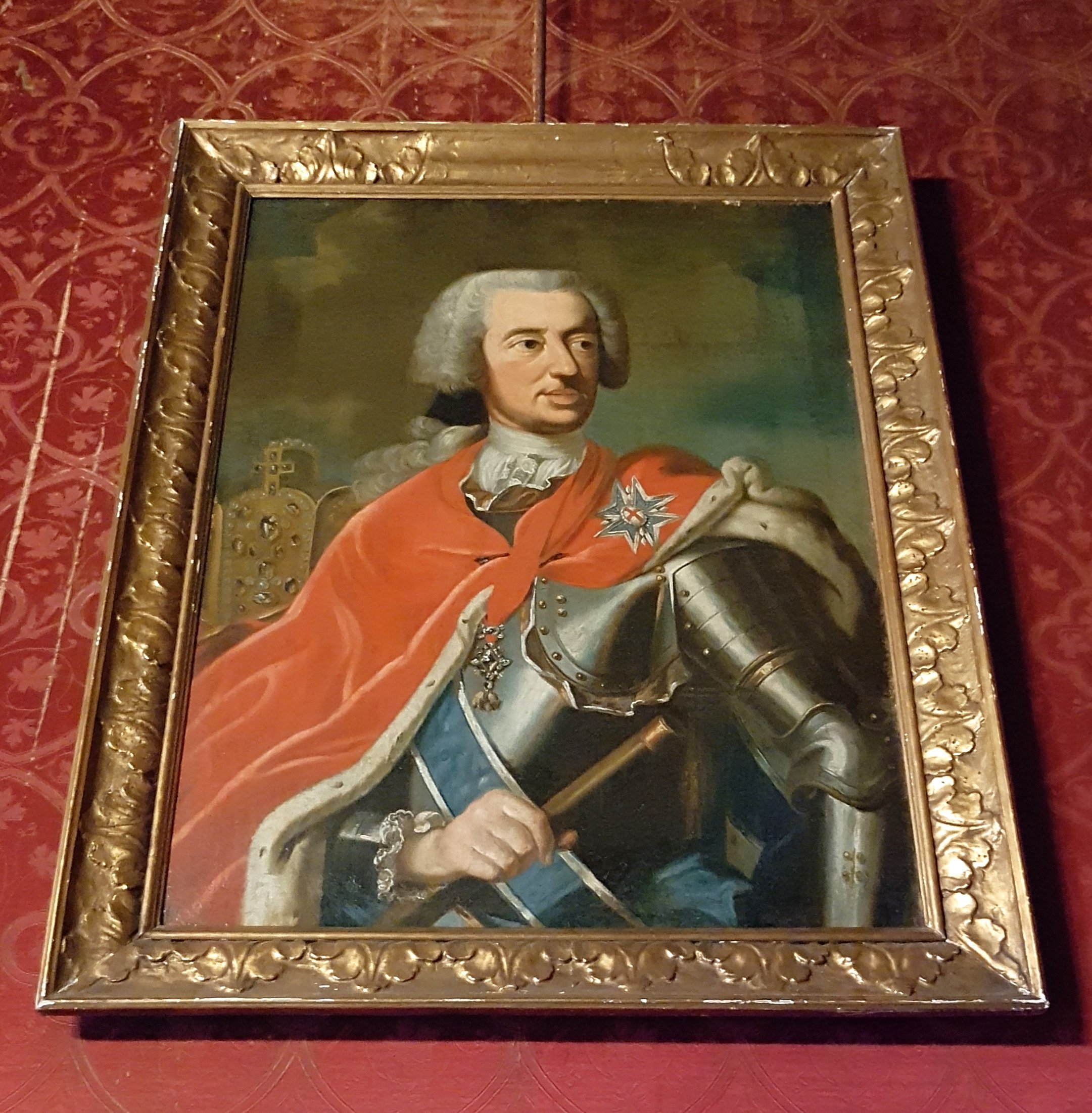 Unbekannt: Porträt Kaiser Karls VII., um 1745 (Schloß Wernigerode GmbH RR-F)