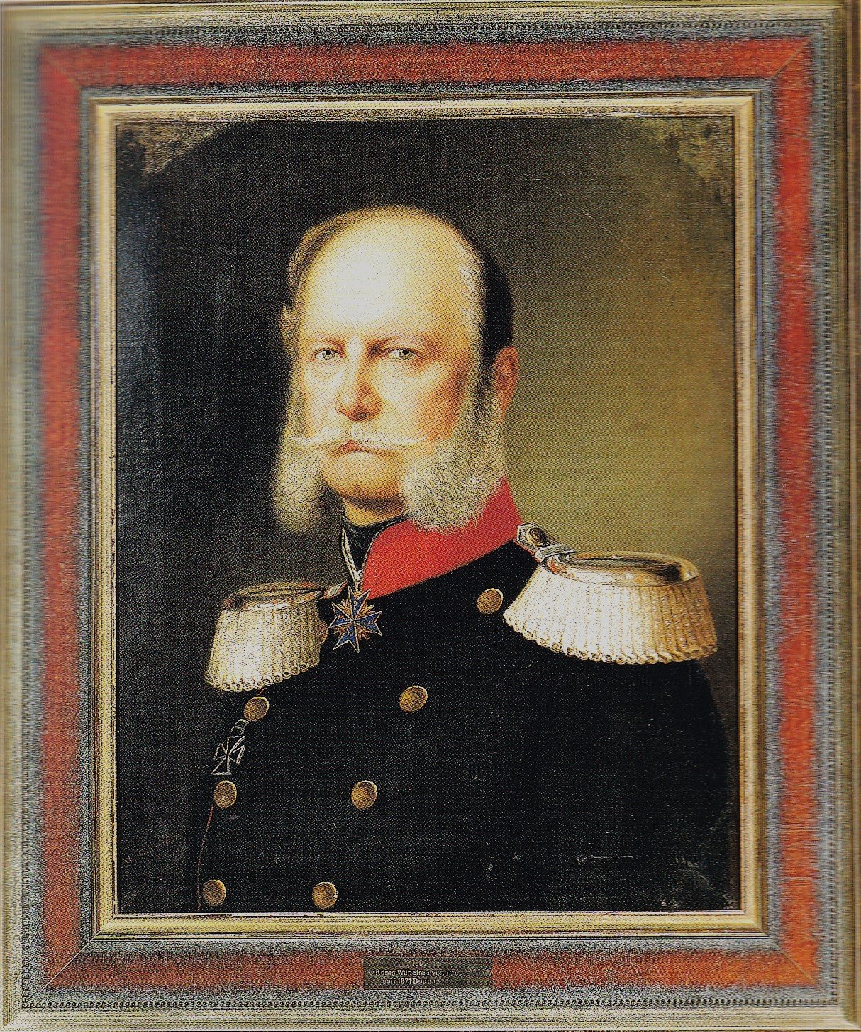 W. Schröder: Porträt des preußischen Königs Wilhelm I., vor 1870 (Schloß Wernigerode GmbH RR-F)