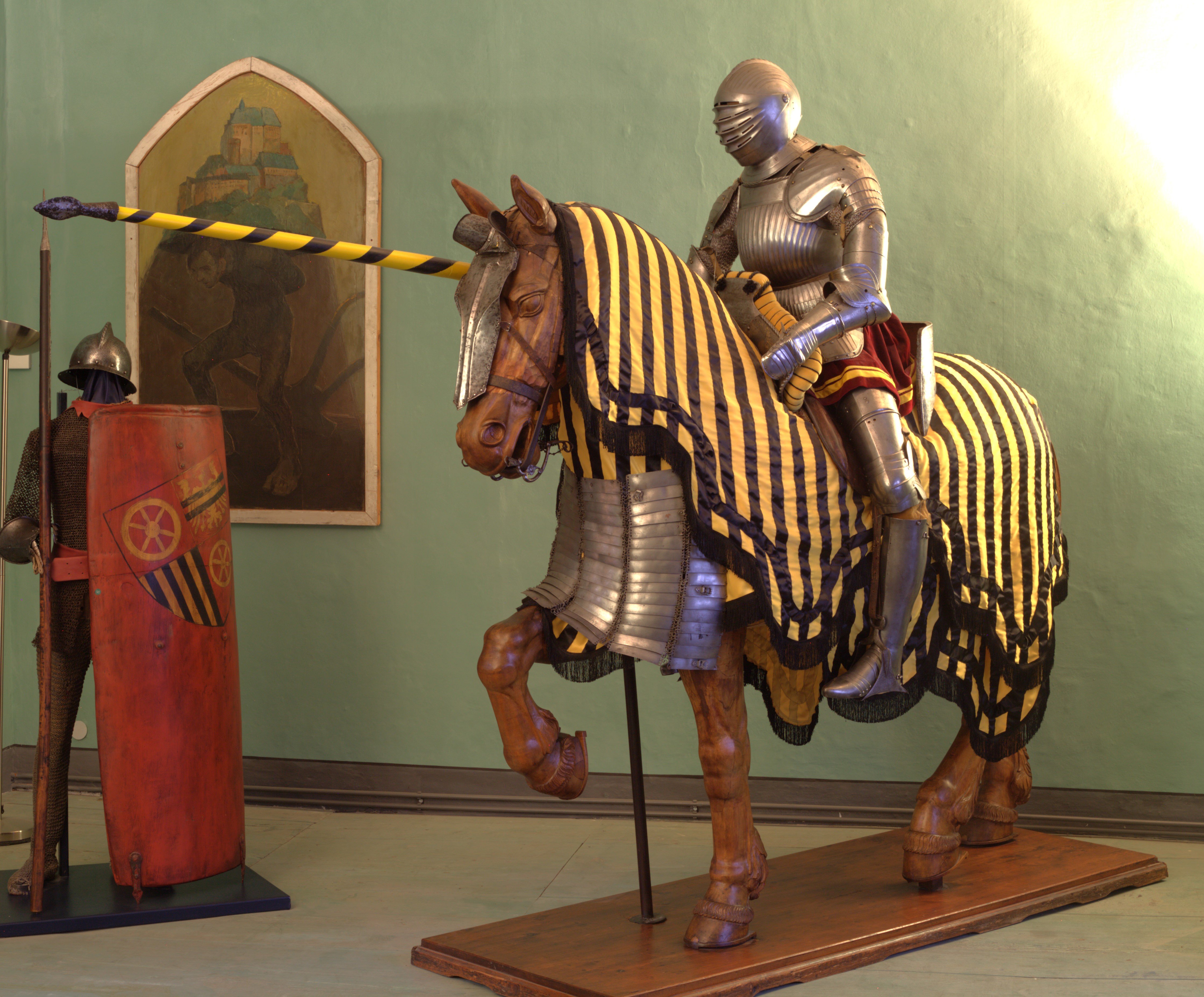 Pferderüstung, um 1500 - Mitte 16. Jahrhundert (Schloß Wernigerode GmbH RR-F)