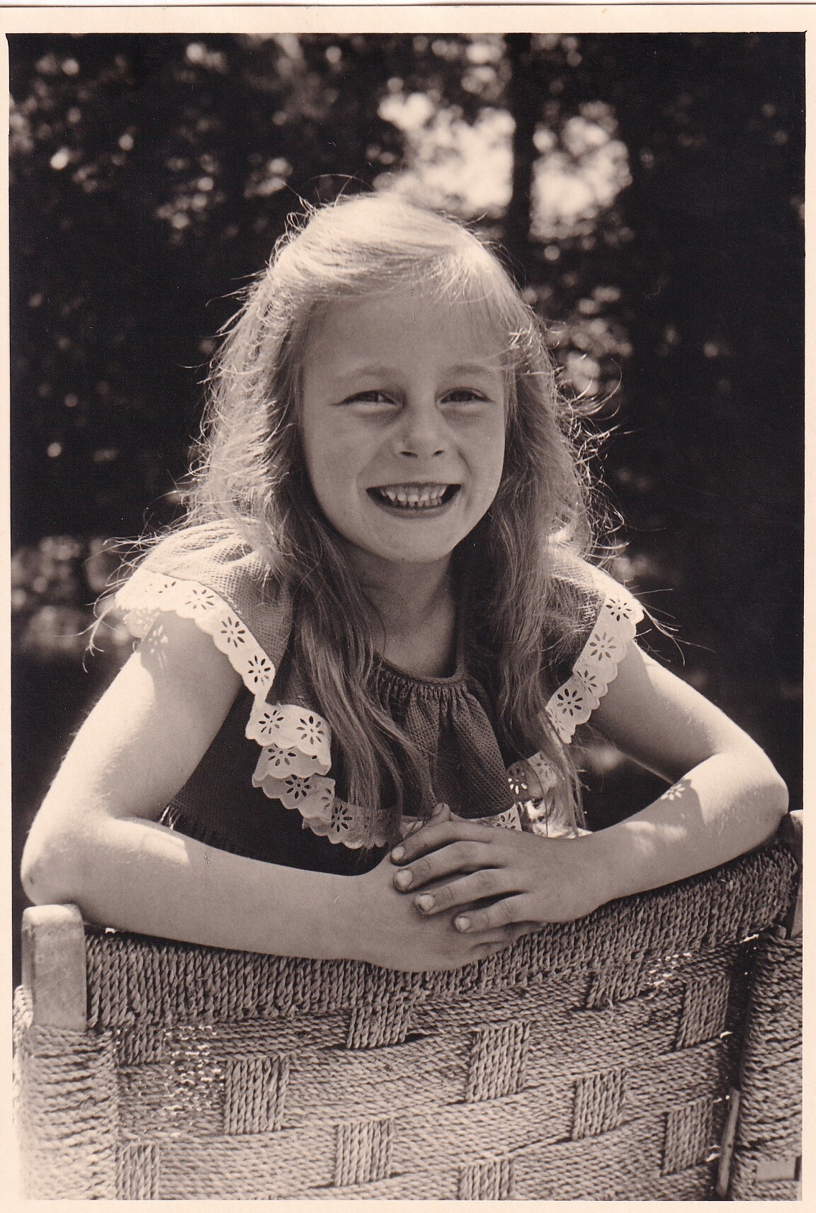 Bildpostkarte mit Foto von Xenia Prinzessin von Preußen (1949-1992), 1955 (Schloß Wernigerode GmbH RR-F)