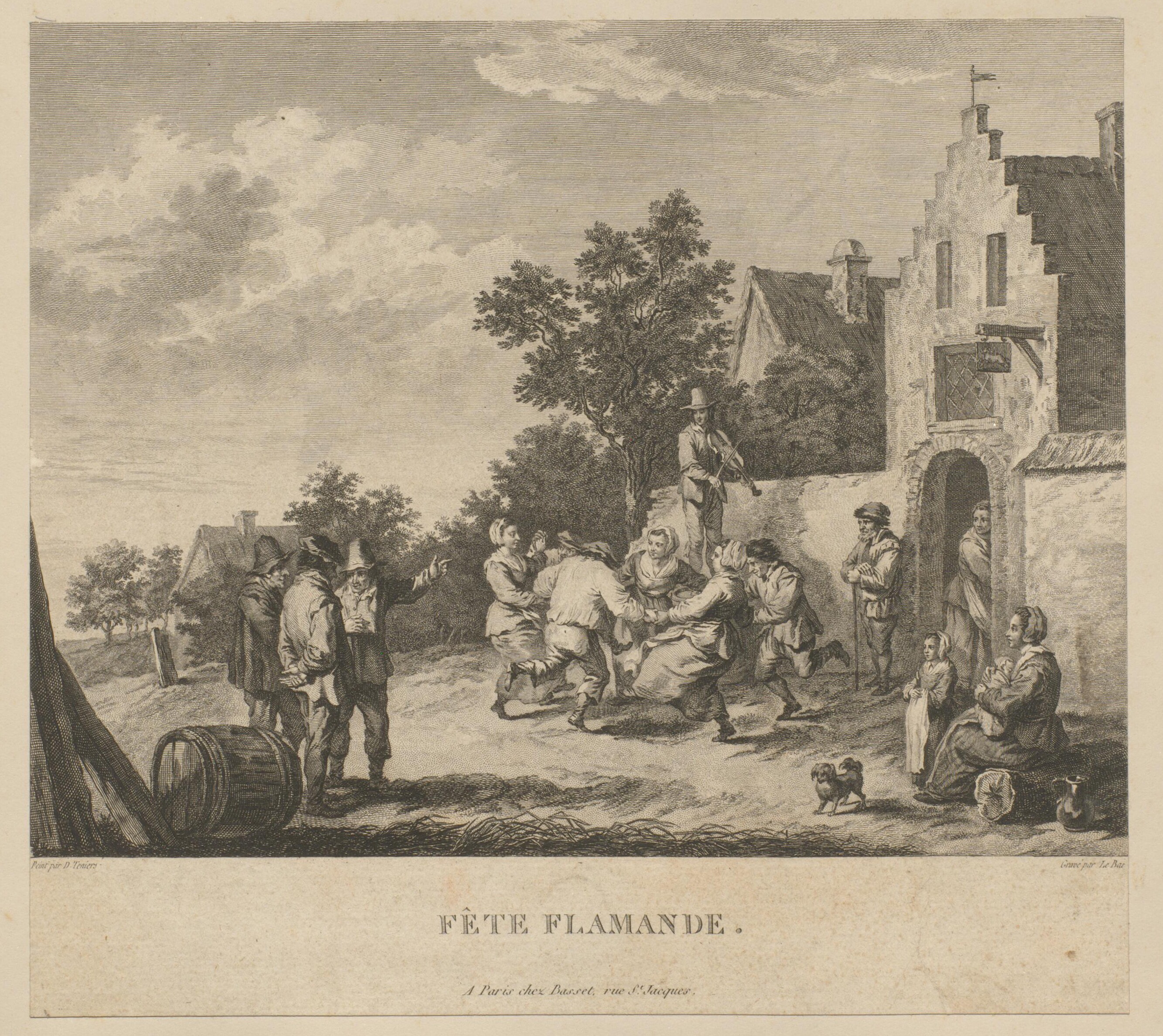 "Fête Flamande" (Gleimhaus CC BY-NC-SA)
