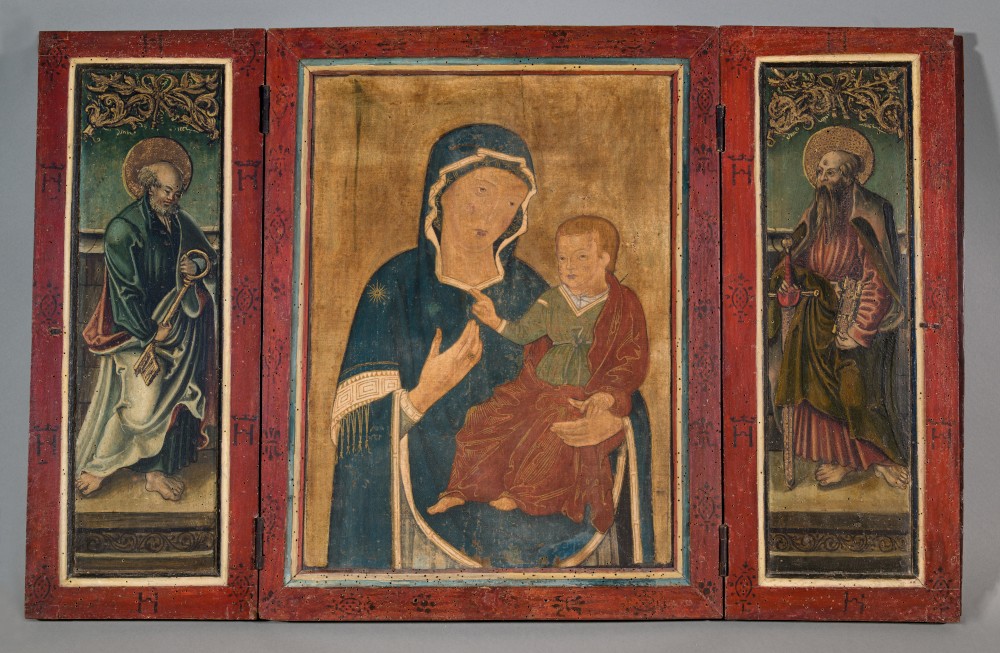 Triptychon der Madonna del Popolo (Kulturstiftung Sachsen-Anhalt - Domschatz und Dom St. Stephanus und St. Sixtus zu Halberstadt CC BY-NC-SA)
