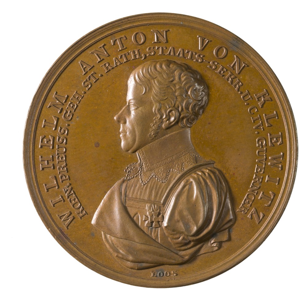 Medaille auf Wilhelm von Klewitz (1760-1838) (Kulturstiftung Sachsen-Anhalt CC BY-NC-SA)