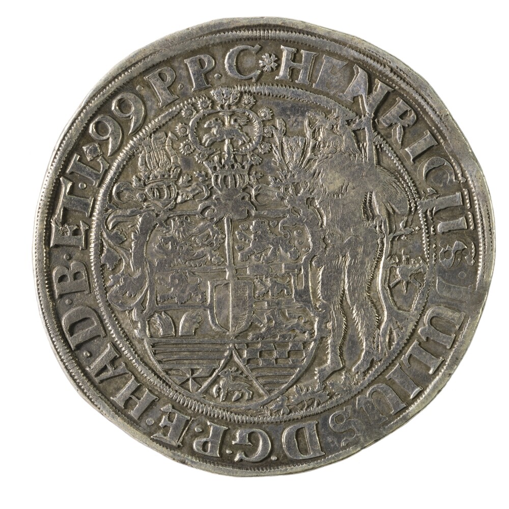 Pelikantaler von 1599 (Kulturstiftung Sachsen-Anhalt CC BY-NC-SA)