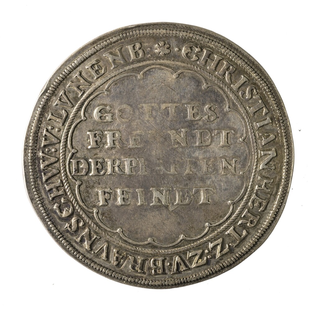 Pfaffenfeindtaler von 1622 (Kulturstiftung Sachsen-Anhalt CC BY-NC-SA)