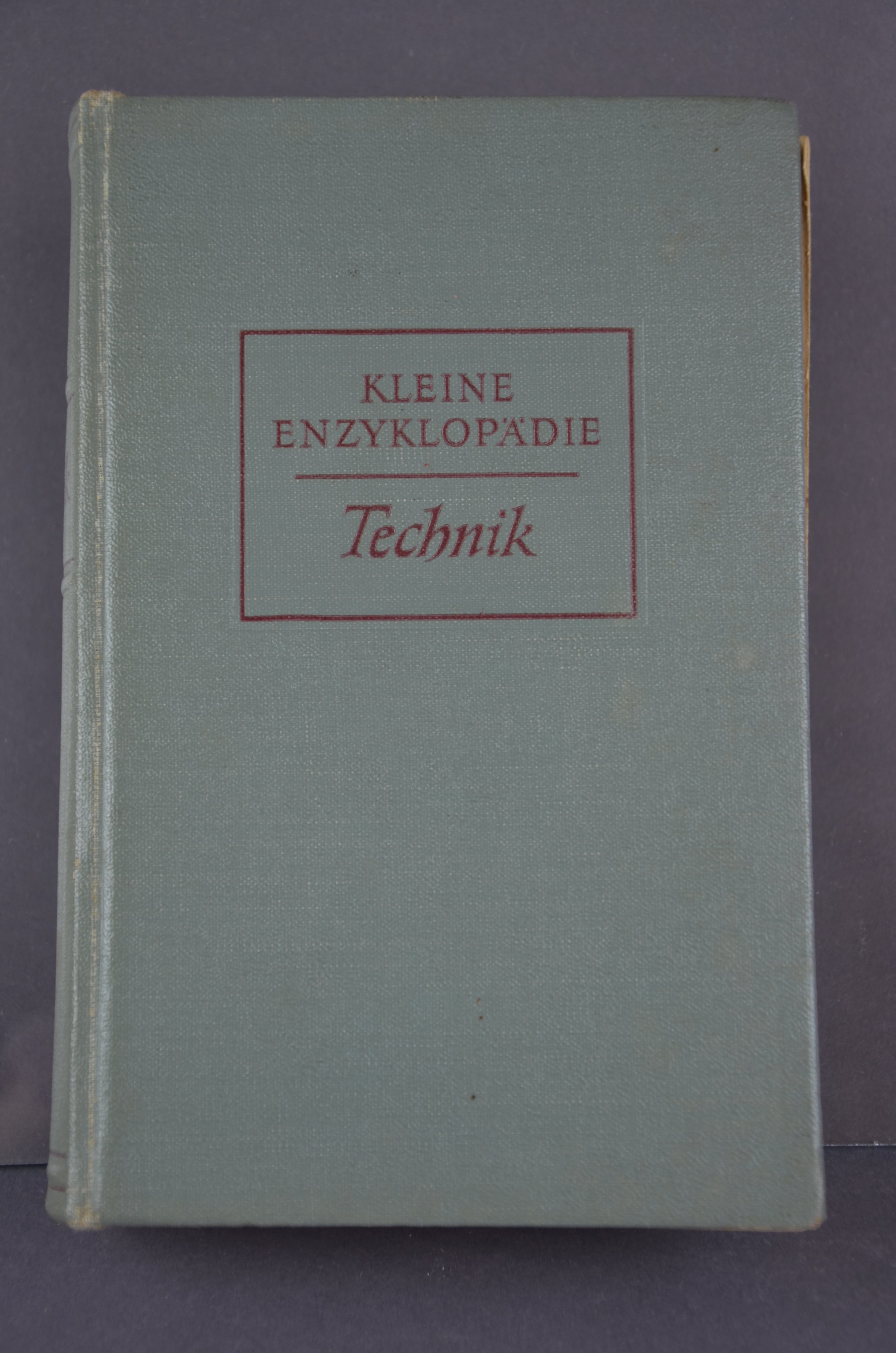 Kleine Enzyklopädie "Technik" (Förder- und Heimatverein Stadt und Kloster Jerichow e.V. CC BY-NC-SA)