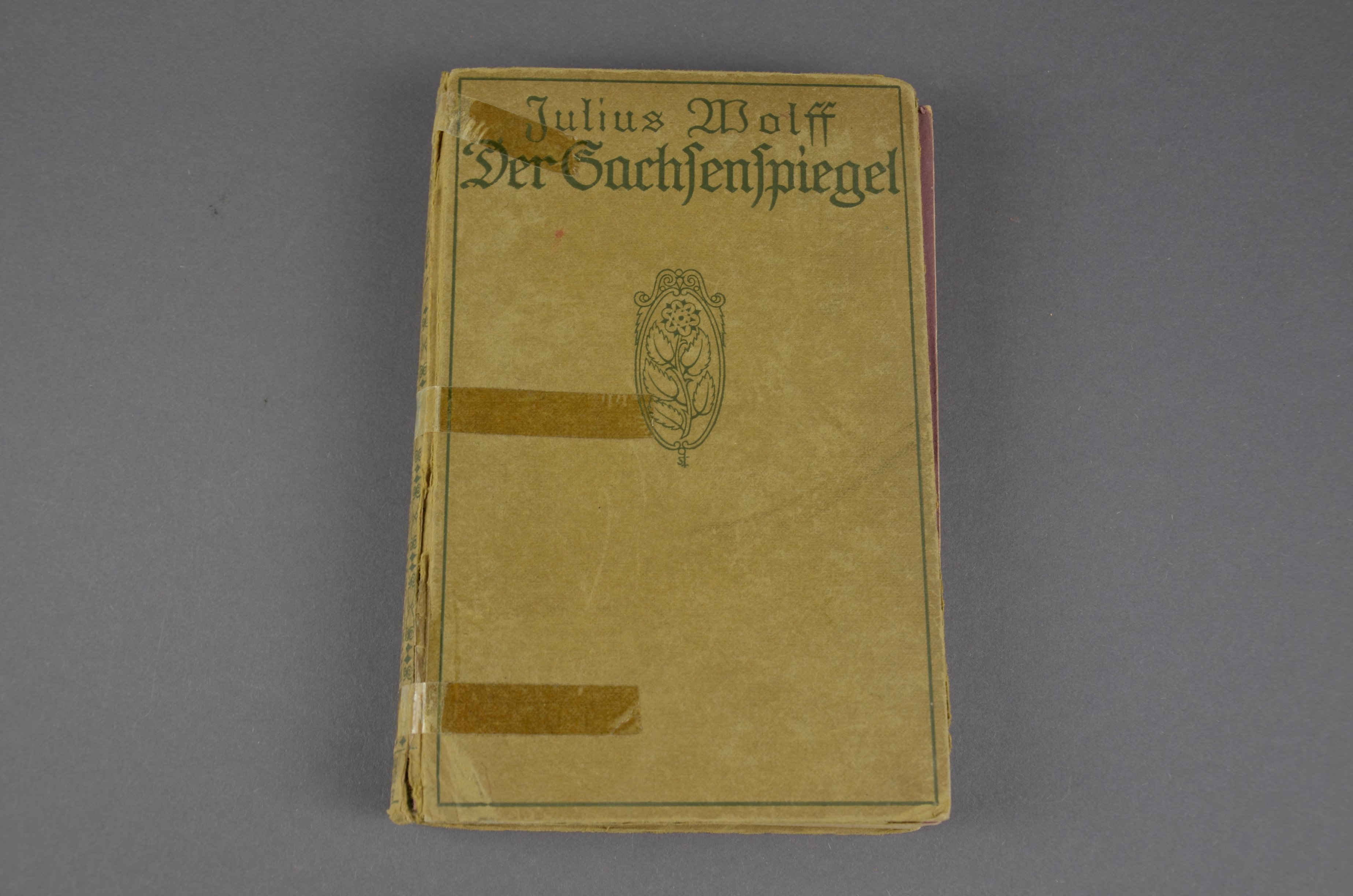 "Der Sachsenspiegel", Julius Wolf, "Eine Geschichte aus der Hohenstaufenzeit" (Förder- und Heimatverein Stadt und Kloster Jerichow e.V. CC BY-NC-SA)