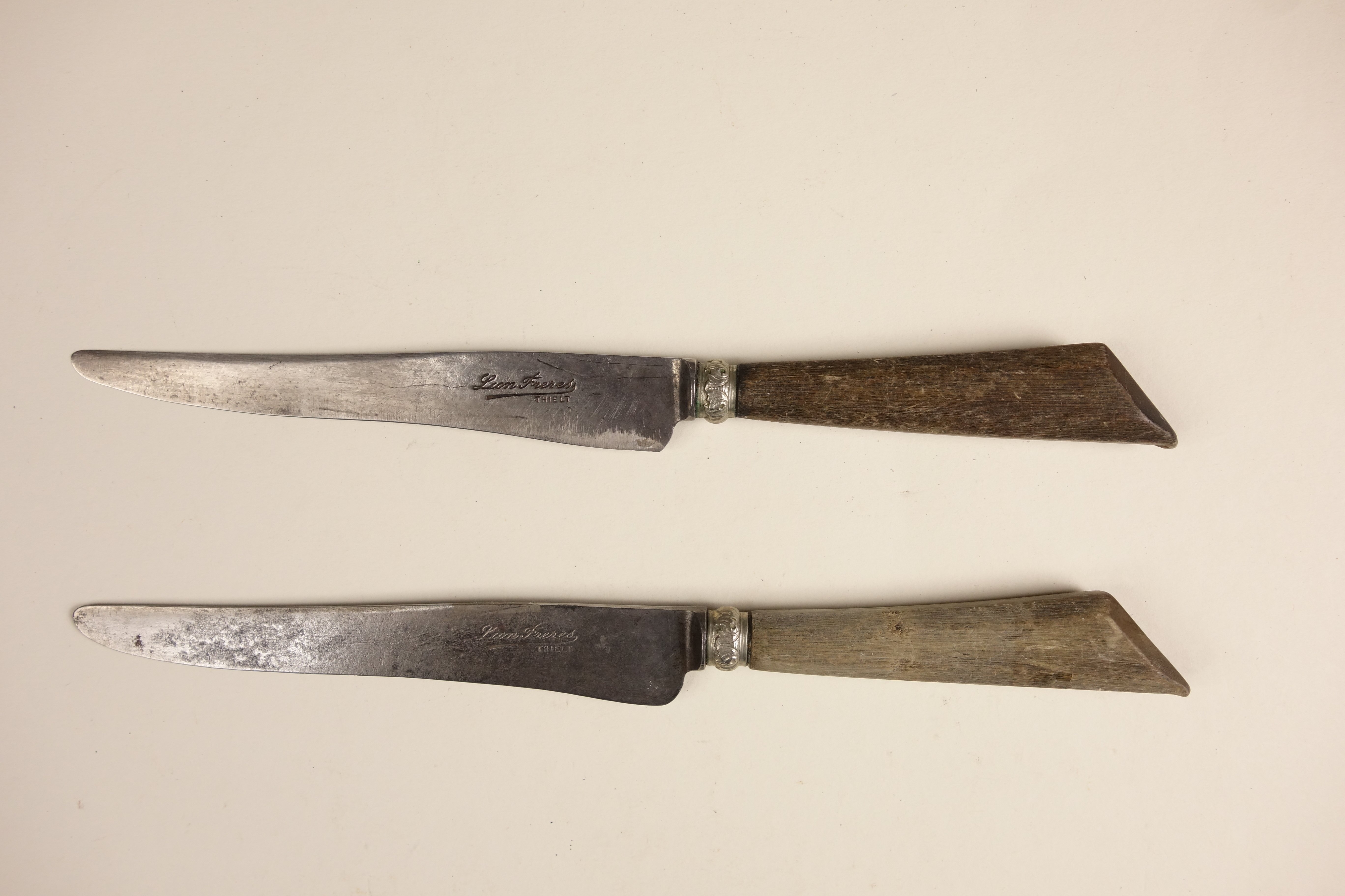 2 Messer um 1920 (Förder- und Heimatverein Stadt und Kloster Jerichow e.V. CC BY-NC-SA)